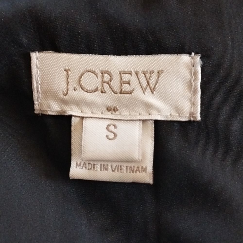 J. CREW Factory quilted zip up puffer vest size S - Picture 2 of 4